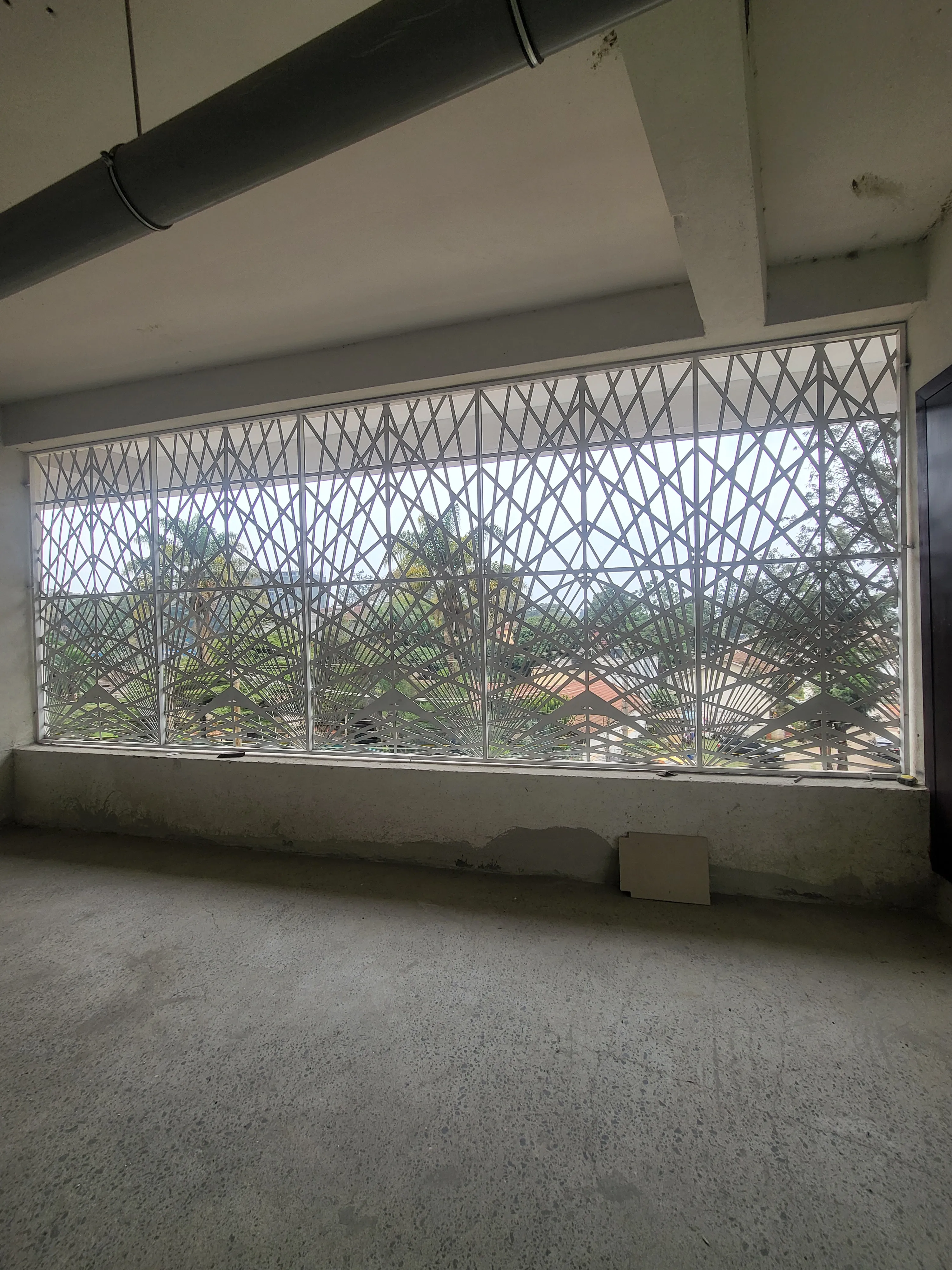 CNC cut decorative balcony grille panel