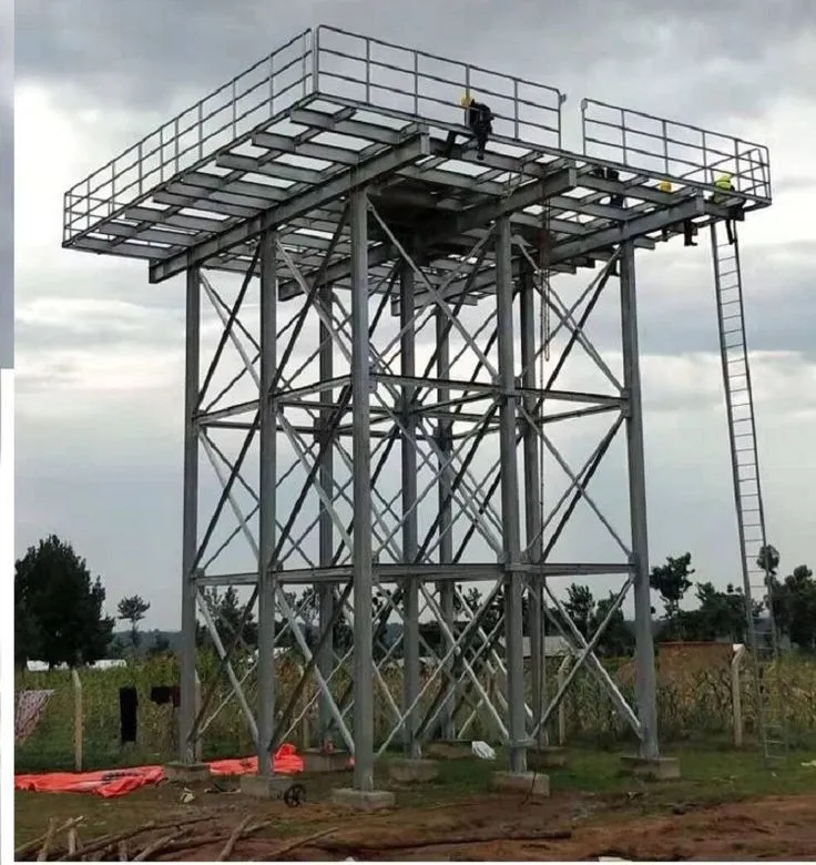 Water tower stands