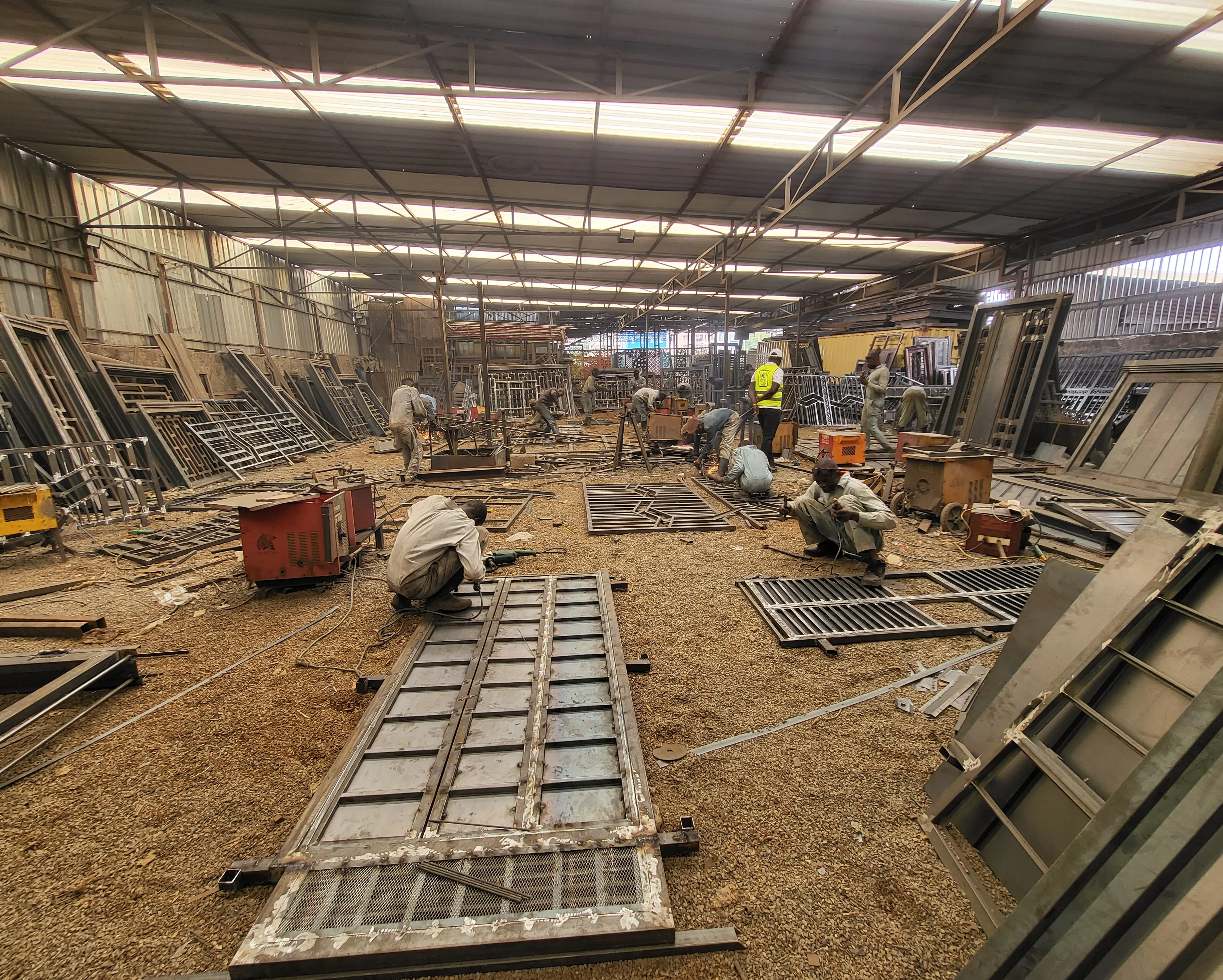 Our metal fabrication workshop